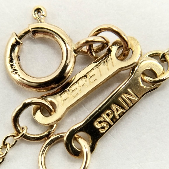 Tiffany & Co. Elsa Peretti 18k Yellow Gold Open Teardrop - Picture 8 of 9